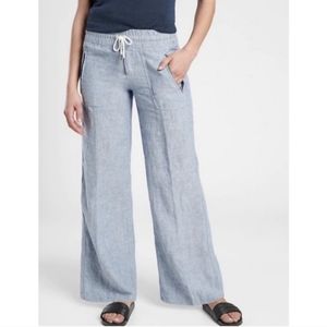 Athleta Light Blue Wide Leg Pants